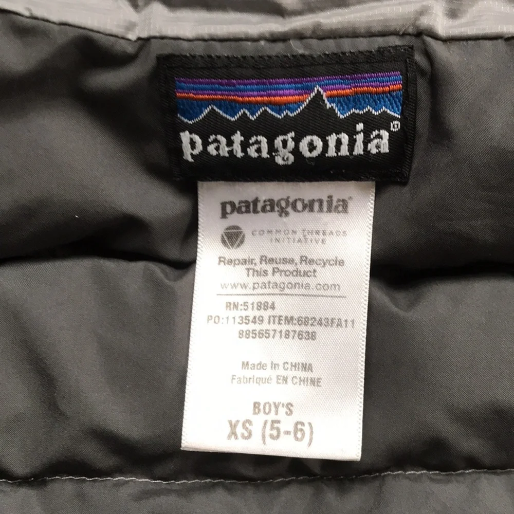 Patagonia Puffer Jacket (boys' size XS)